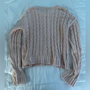 Light pink super soft Lone Tree women’s sweater size M